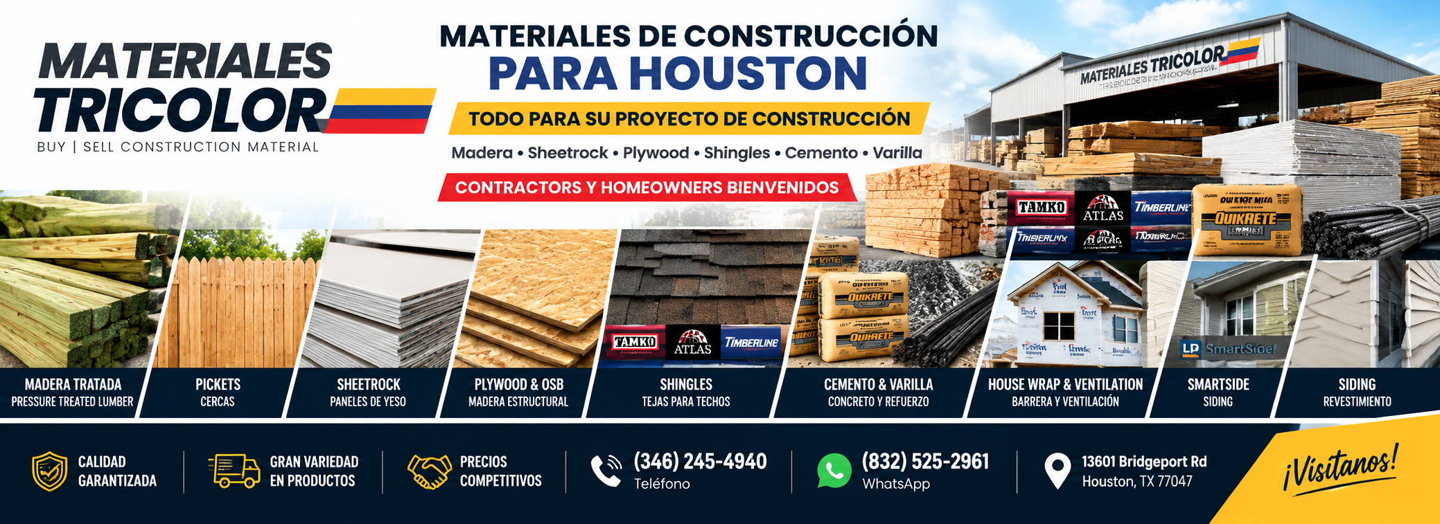 Materiales Tricolor